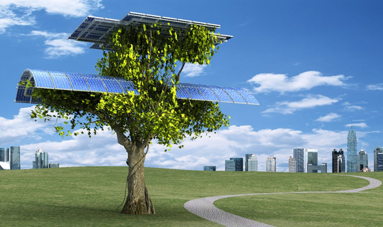 太陽能發電樹的資料，什么是太陽樹